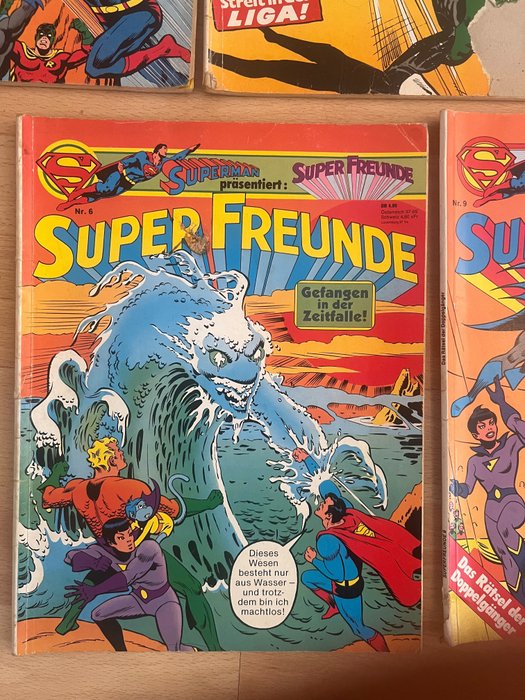 Superman - 18 diverse Ausgaben - 18 Comic - Første udgave