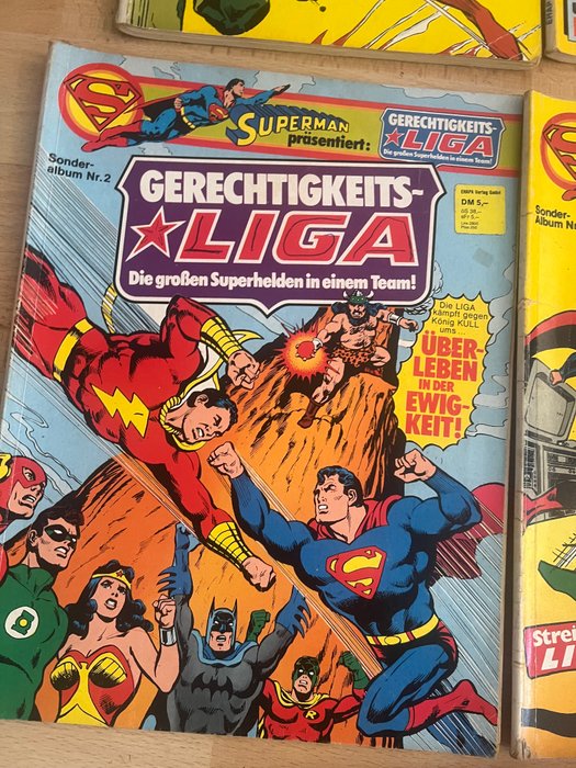 Superman - 18 diverse Ausgaben - 18 Comic - Første udgave