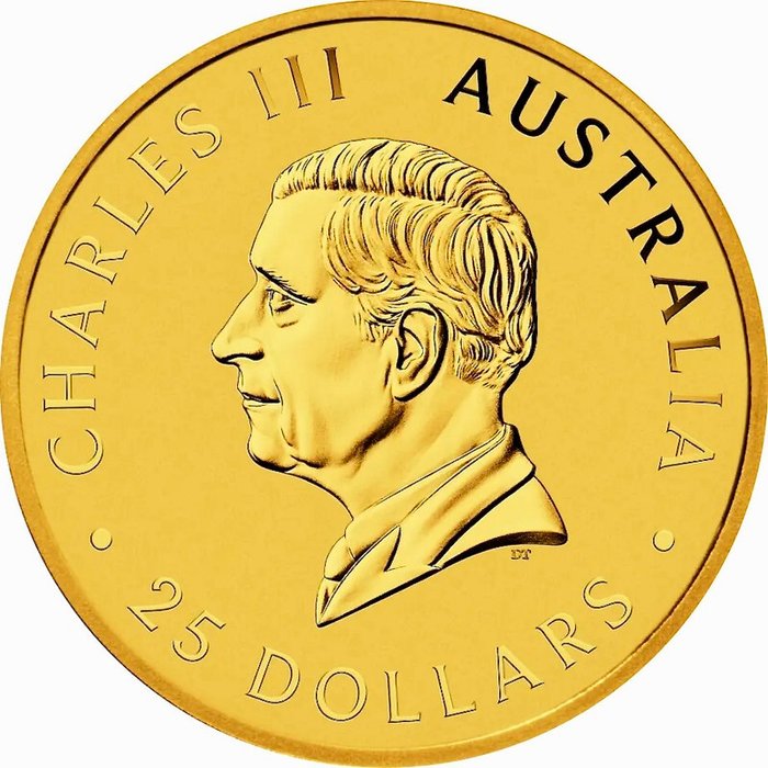 1/4 Ounce - Guld 999 - 2025 - Kangaroo fine gold - 999%