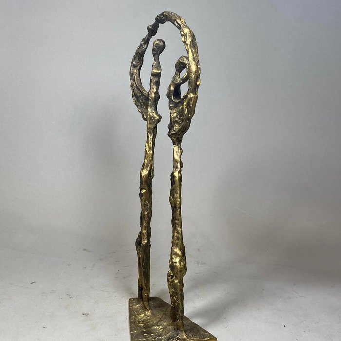 Sławomir Micek (1956) - Adam  Eve (34 cm bronze)