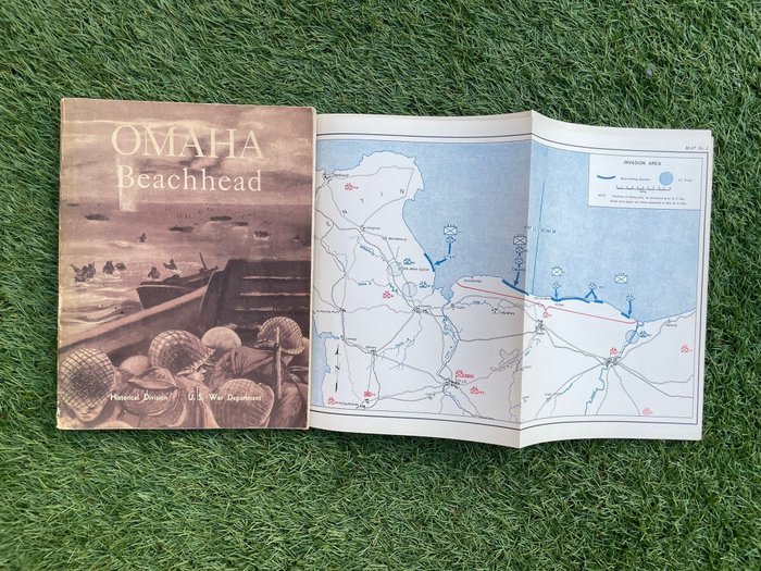 United States of America - Official Report Omaha Beach - D-Day - 101st Airborne - Normandy - St. Maire Eglise - Normandy Campaign - 1946