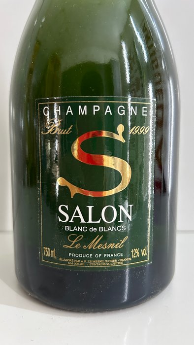 1999 Salon, Brut Blanc de Blancs Cuvée "S" Le Mesnil - Champagne Grand Cru - 1 Flaske (0,75L)