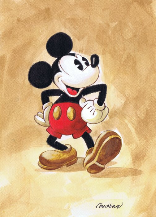 Cardona - 1 Acrylic - Mickey Mouse