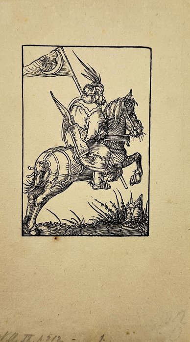 after Albrecht Dürer (1471-1528) - A Turkish Horseman