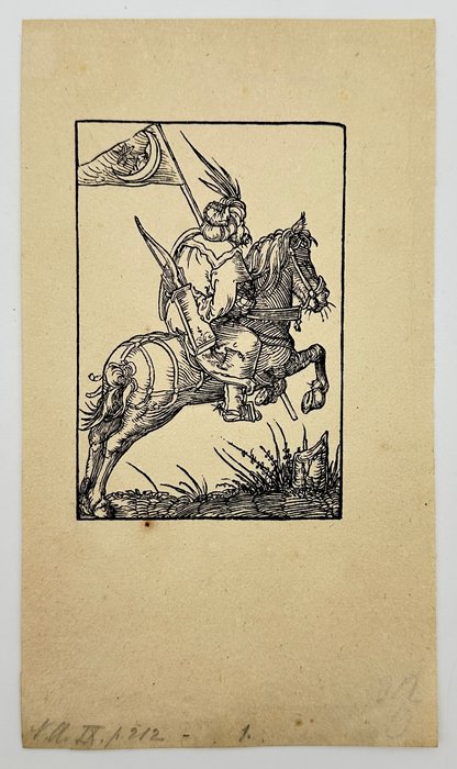 after Albrecht Dürer (1471-1528) - A Turkish Horseman