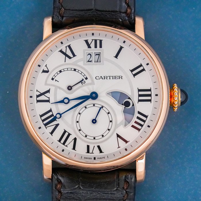 Cartier - Rotonde de Cartier 18k Rose Gold - W1556240 - Mænd - 2011-nu