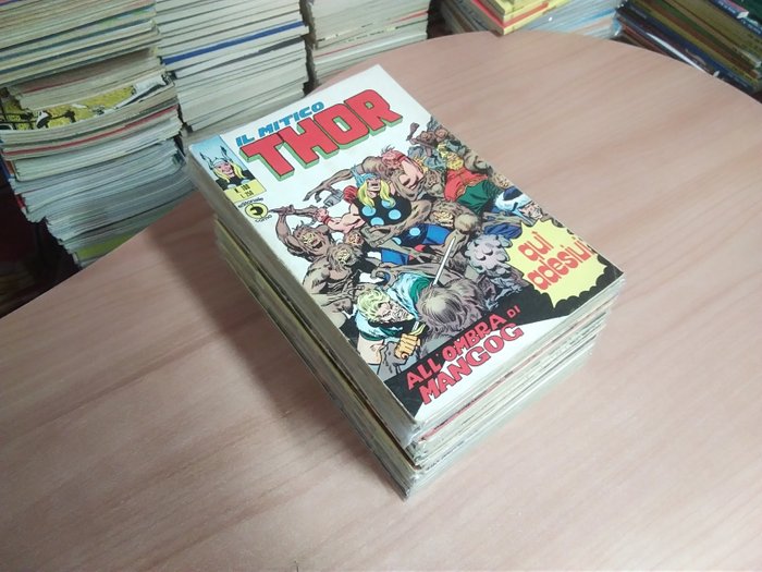 Thor nn. 61/63, 65/75, 77, 78, 80/82, 87, 88, 90/93, 96/100 - Corno prima serie - 31 Comic - Første udgave - 1973/1975