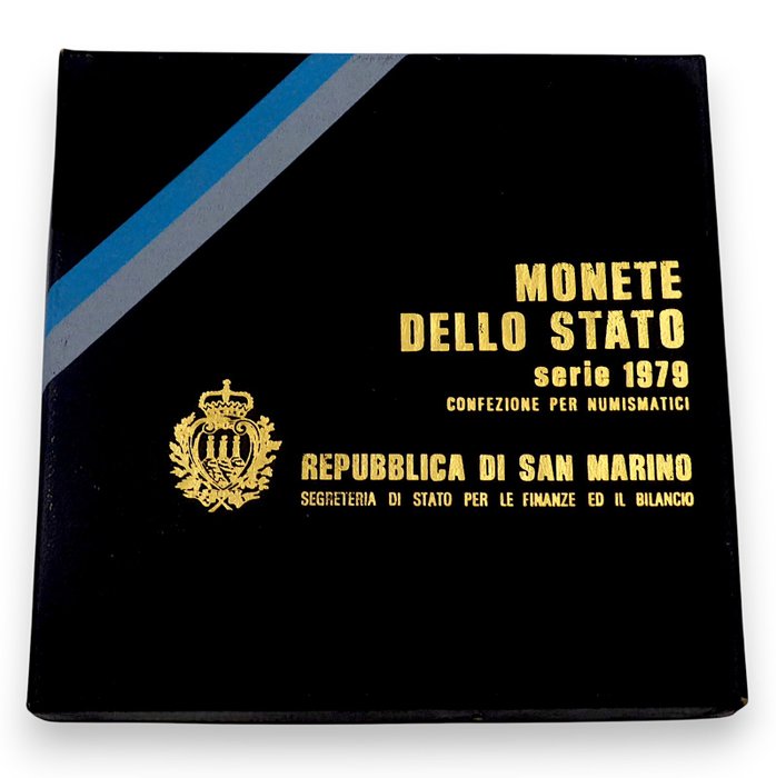 San Marino, Vatikanstaten. Collection of coins sets 1978-1981  (Ingen mindstepris)