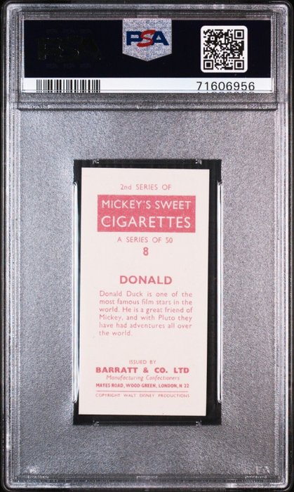 Disney - 1 Graded card - PSA