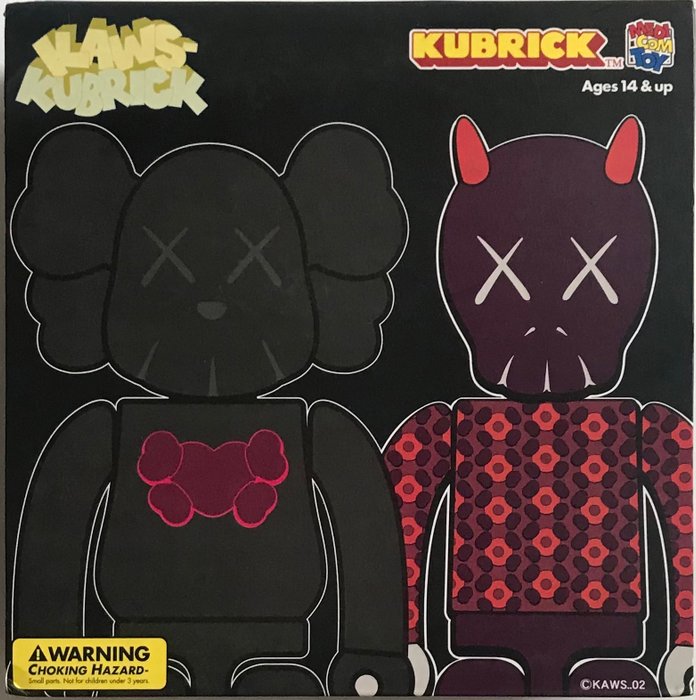 Kaws (1974) - Kubrick Bus Stop 1 Be@rbrick Medicom Toy