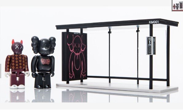 Kaws (1974) - Kubrick Bus Stop 1 Be@rbrick Medicom Toy