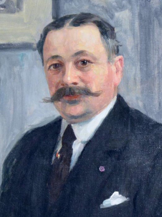 Jules-Alexandre Grün (1868-1934) - Portrait d'Arthur Boulogne