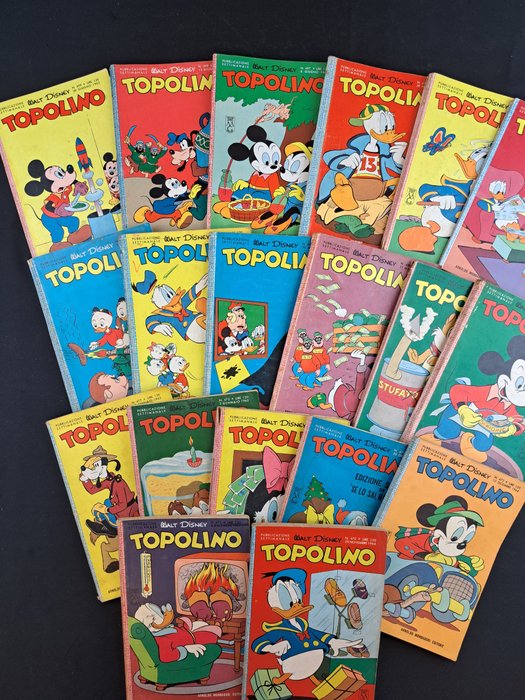 Topolino Libretto - 1964-1965 - 19 Comic - Første udgave