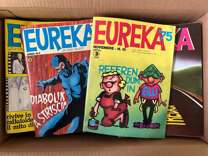 Eureka 40x Eureka - anni '70 - + Collezione Supergulp - 41 magasin - Første udgave - 1975