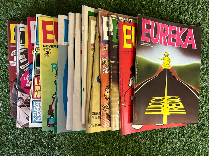 Eureka 40x Eureka - anni '70 - + Collezione Supergulp - 41 magasin - Første udgave - 1975