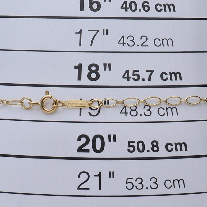 Tiffany  Co. - Halskæde - clover key necklace - 18 kraat Gulguld