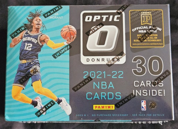 2021/22 Panini Donruss Optic Basketball - 1 Sealed box - Næsten så god som ny (NM)