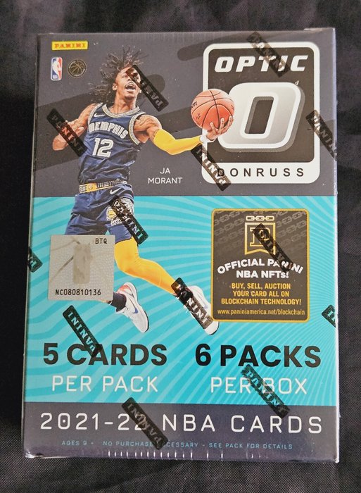 2021/22 Panini Donruss Optic Basketball - 1 Sealed box - Næsten så god som ny (NM)