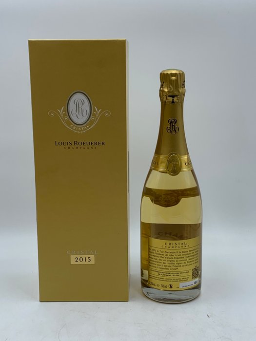 2015 Louis Roederer, Cristal - Champagne Brut - 1 Flaske (0,75L)