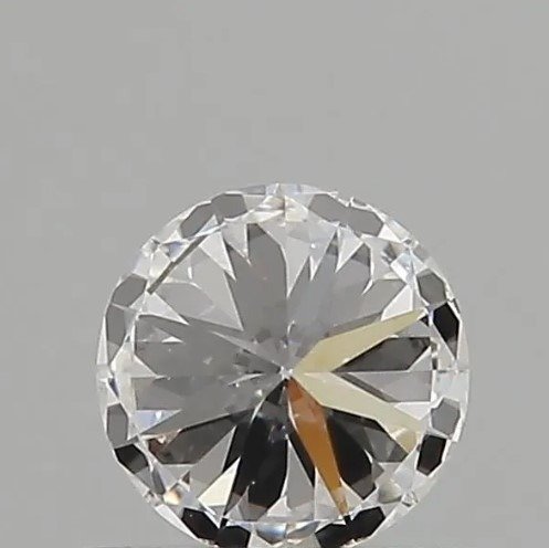 Ingen mindstepris - 1 pcs Diamant  (Natur)  - 0.50 ct - Rund - D (farveløs) - VVS2 - Gemological Institute of America (GIA)