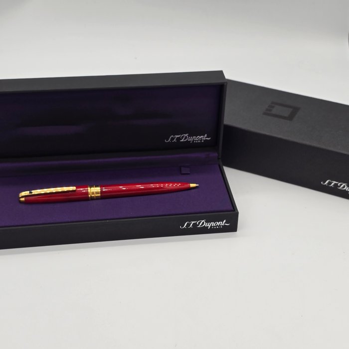 S.T. Dupont - boligrafo dupont olympio laca roja edicion especial - Pen