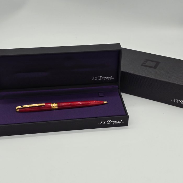 S.T. Dupont - boligrafo dupont olympio laca roja edicion especial - Pen