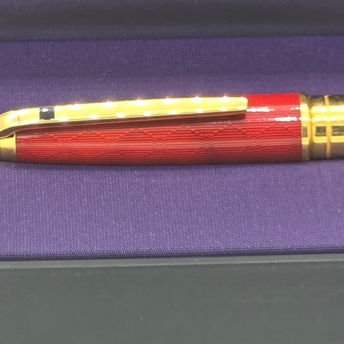 S.T. Dupont - boligrafo dupont olympio laca roja edicion especial - Pen