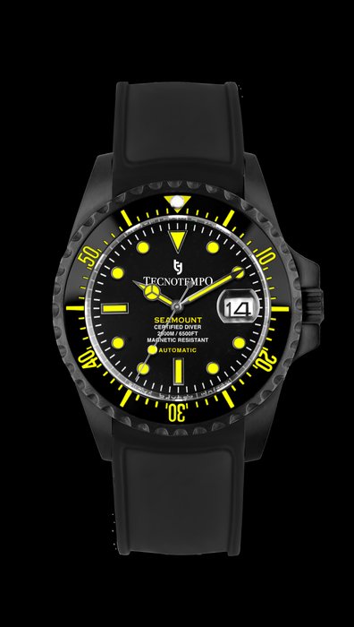 Tecnotempo - "SEAMOUNT" Diver 2000M  - Limited Edition - - TT.2000S.GBY - Mænd - 2011-nu