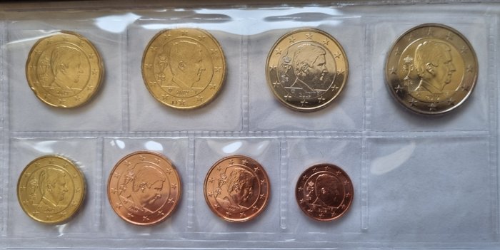 Belgien Year set / Series (1 Cent - 2 Euro) 2011/2019 (totaal 4 sets)  (Ingen mindstepris)