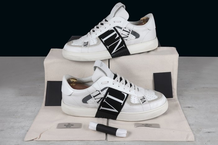 Valentino - VL7N White Calf - Sneakers - Størelse: 45 (EU/IT) / 11 (UK) / 12 (US)