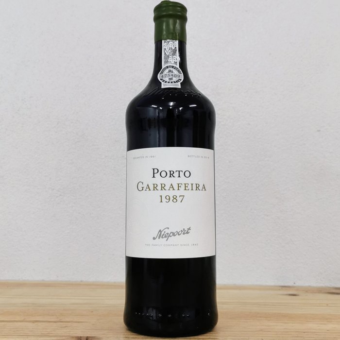 1987 Niepoort Garrafeira Port - Flasket 2018 -  Douro  - 1 Flasker (0,75 L)