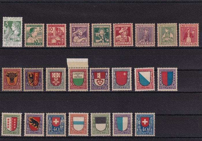 Schweiz 1913/1963 - Collection Pro Juventute - SBK J1-J204