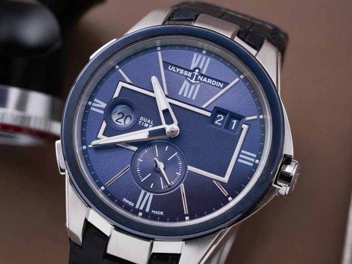 Ulysse Nardin - Executive Dual Time - 243-20/4 - Mænd - 2011-nu