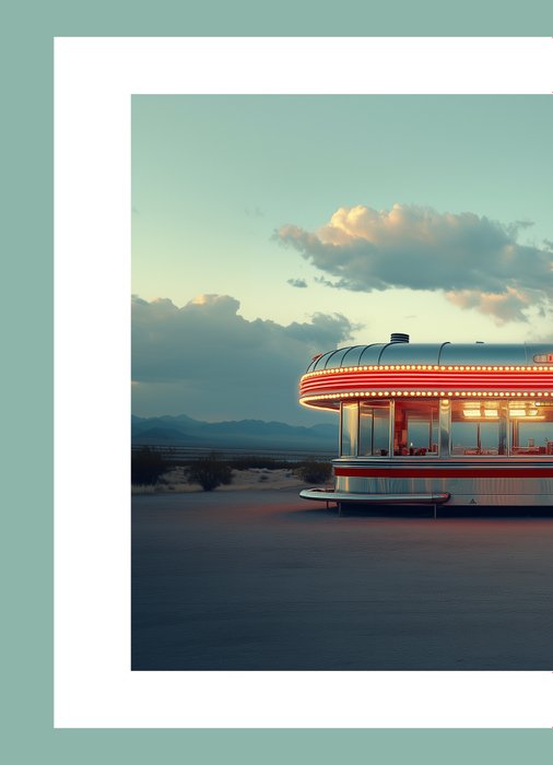 Rudy Barret - Desert Glow Diner - XL