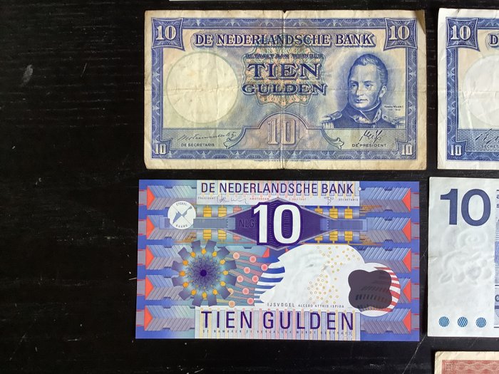 Holland. - 14 banknotes - various dates  (Ingen mindstepris)