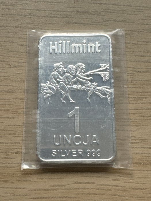 Verden. Silver Bar Hillmint - Auf dem Ast, 1 Oz (.999)  (Ingen mindstepris)