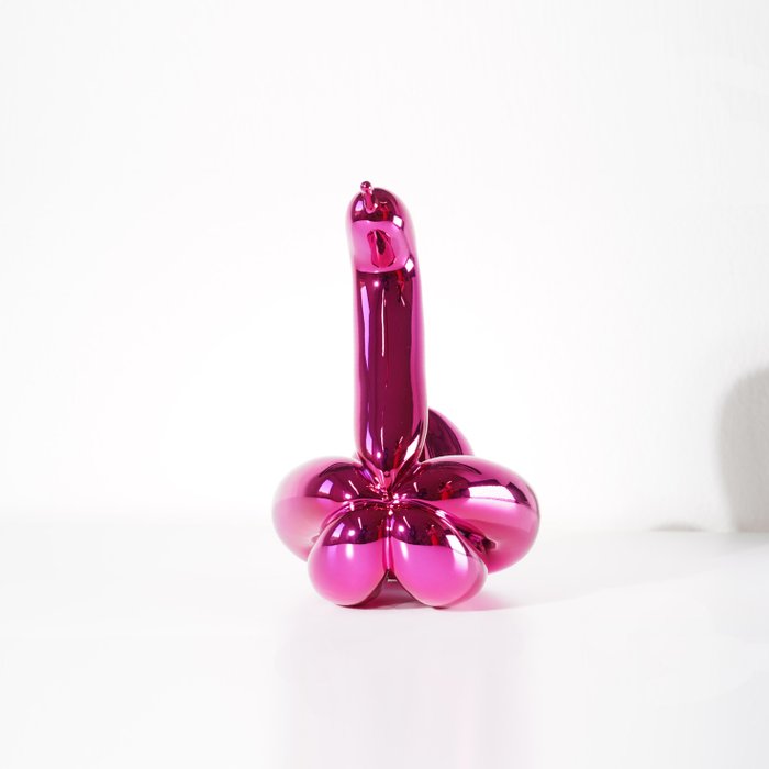 Jeff Koons (1955) - Balloon Swan (Magenta)