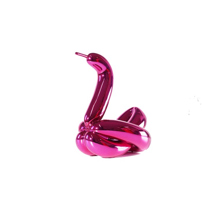 Jeff Koons (1955) - Balloon Swan (Magenta)