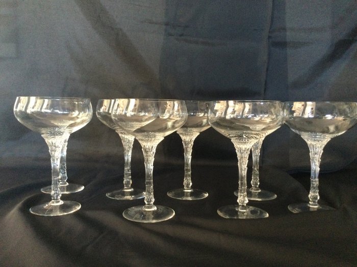 Rosenthal - Drikke service (8) - Krystal - champagneglas