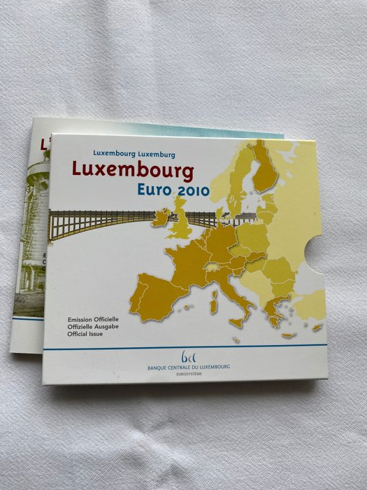 Luxembourg. Year Set / 2 Euro 2010/2012 (3 items)  (Ingen mindstepris)