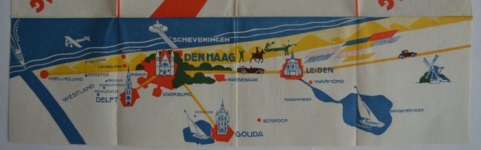 M Guthschmidt - 'Holland  -  Den Haag' - 1930‹erne