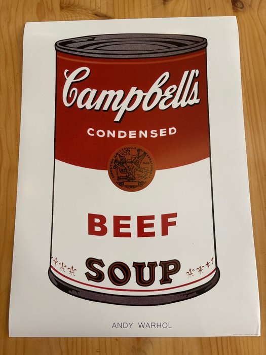 Andy Warhol (after) - Campbell's Soup I, 1968 (beef)