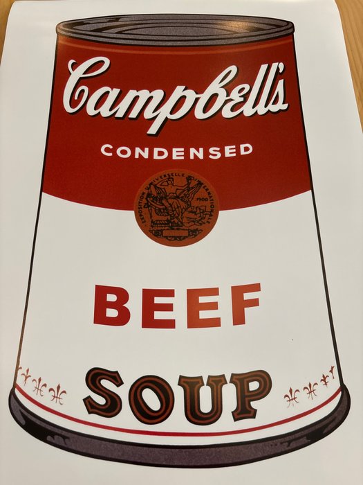 Andy Warhol (after) - Campbell's Soup I, 1968 (beef)