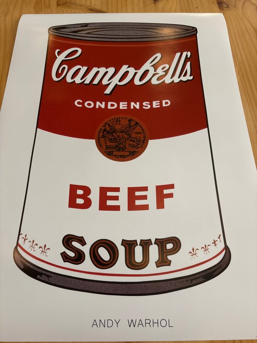 Andy Warhol (after) - Campbell's Soup I, 1968 (beef)