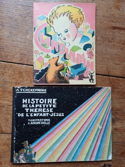 André Hellé - Clindindin / Histoire de la Petite Thérèse de l'Enfant-Jésus - 1926-1937