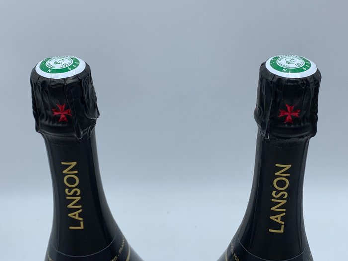 Lanson, "Le Black Réserve" Brut - Champagne - 2 Magnummer (1,5 L)