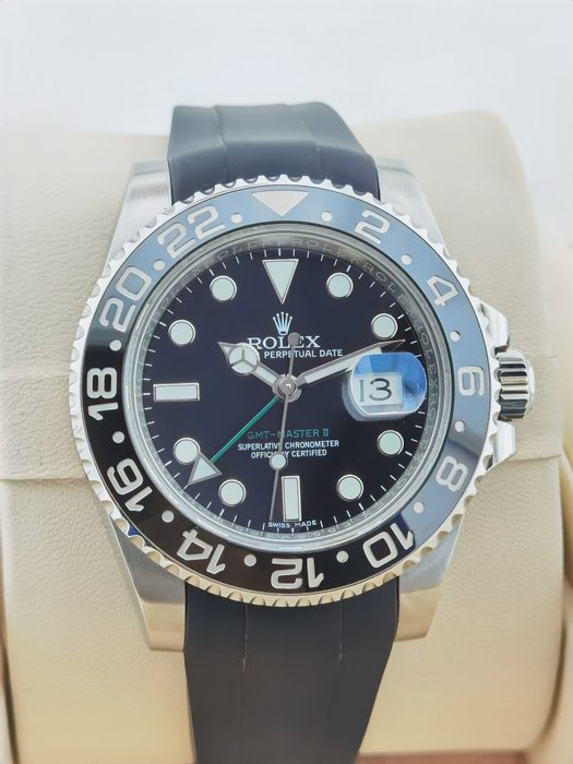 Rolex - GMT-Master II - Ingen mindstepris - 116710LN - Mænd - 2010-2020