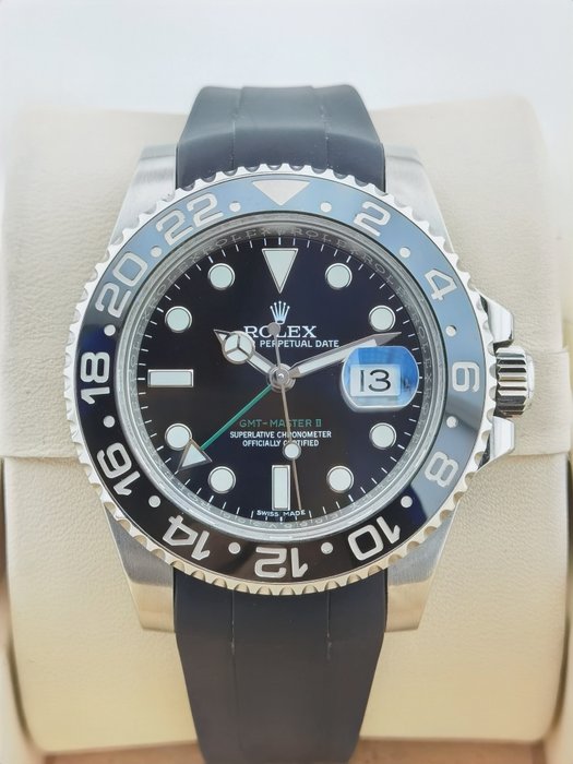 Rolex - GMT-Master II - Ingen mindstepris - 116710LN - Mænd - 2010-2020