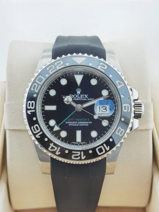 Rolex - GMT-Master II - Ingen mindstepris - 116710LN - Mænd - 2010-2020