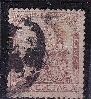 Spanien  - Spanien 1873 - Allegori af Spanien 10 pesetas - Edifil 140